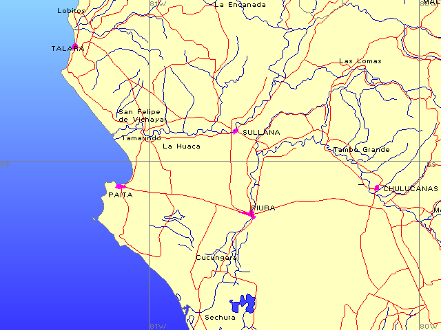 Mapas regionales: Piura