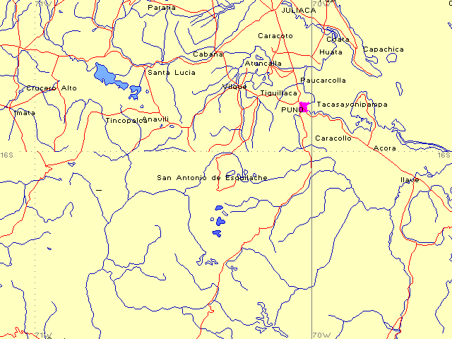 Mapas regionales: Puno