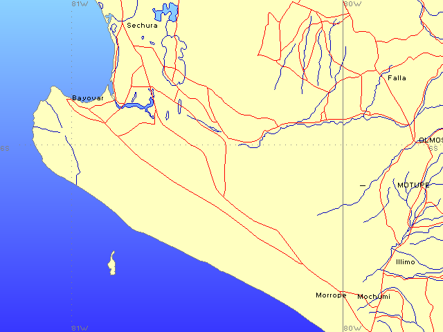 Mapas regionales: Punta Negra