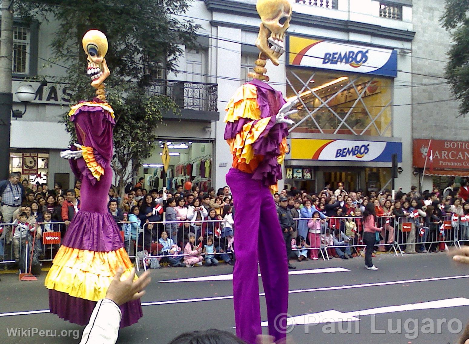 Desfile Wong, Lima