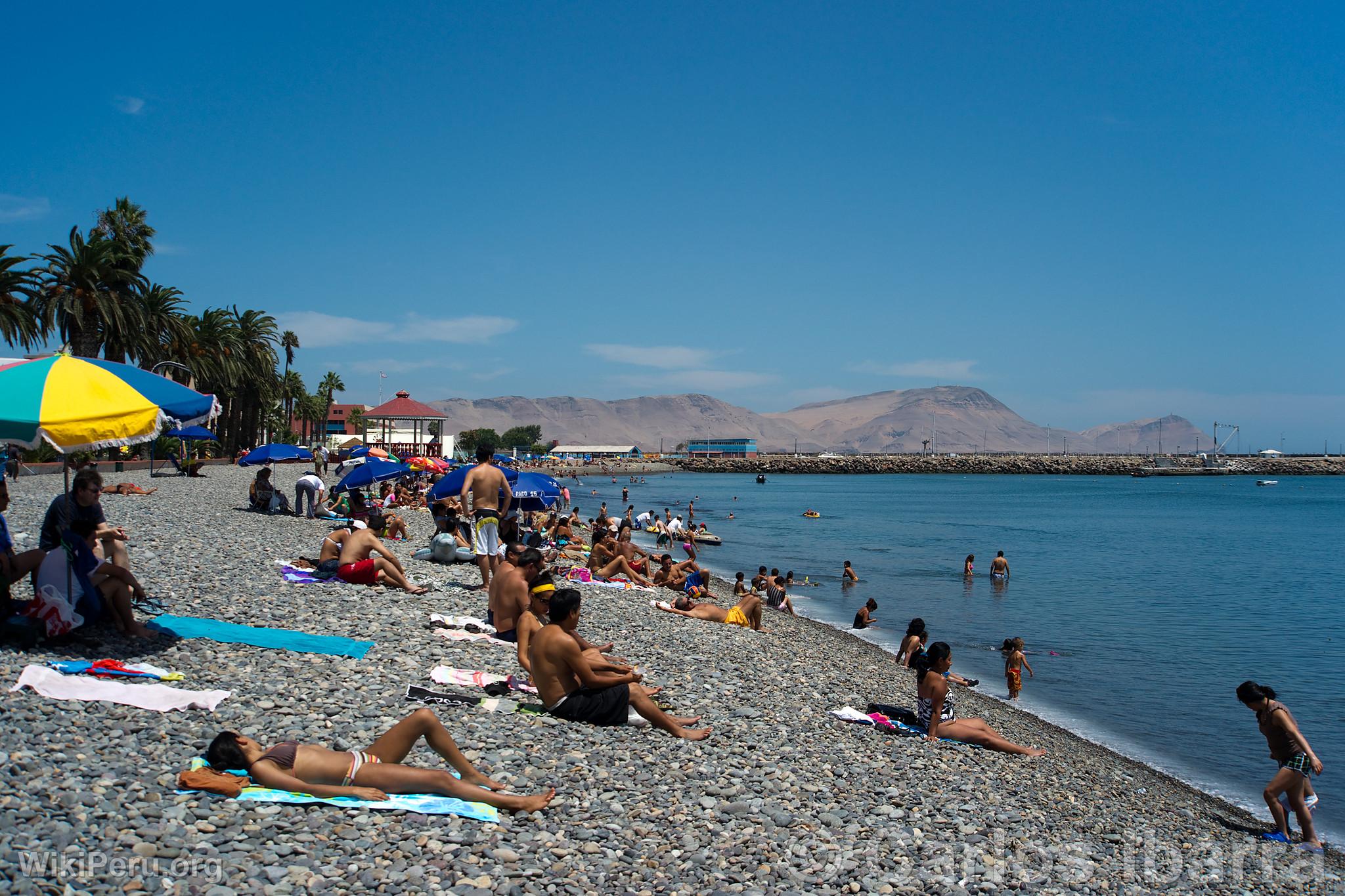 Balneario de la Punta en el Callao