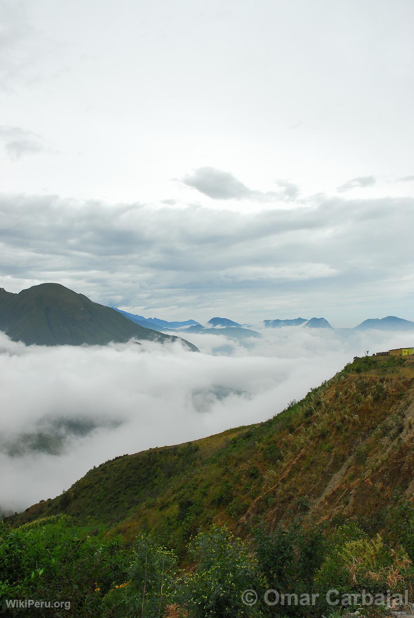 Paisaje de Leymebamba