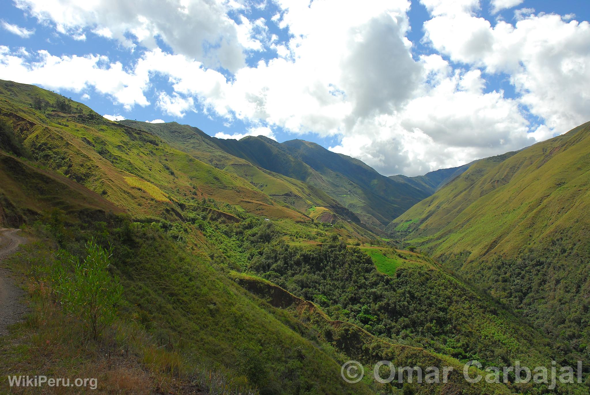 Paisaje de Leymebamba