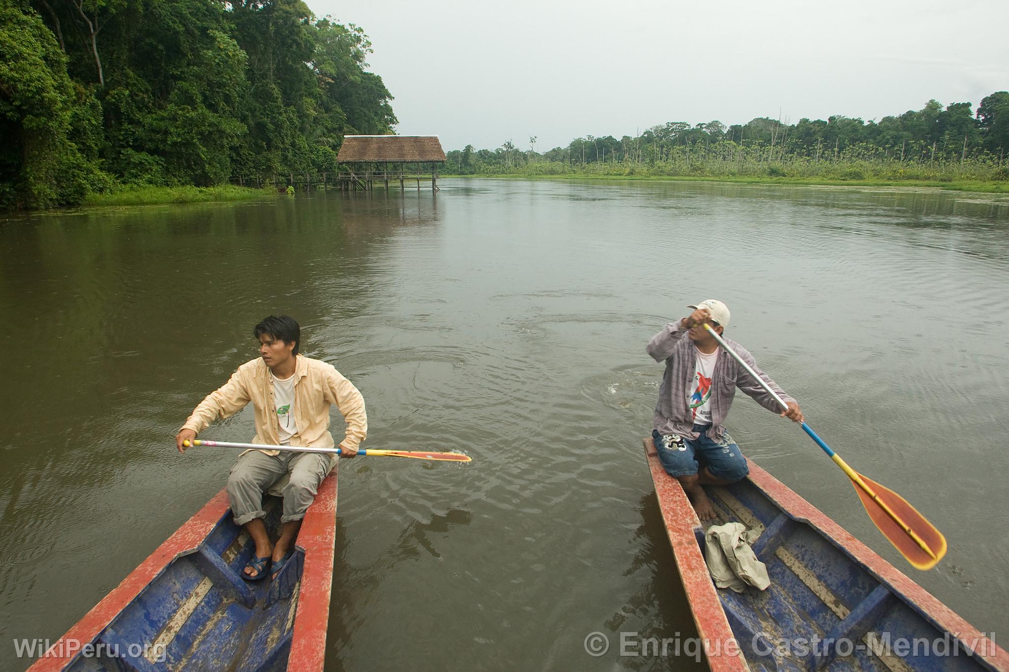 Paseo en bote en el Lago Blanco