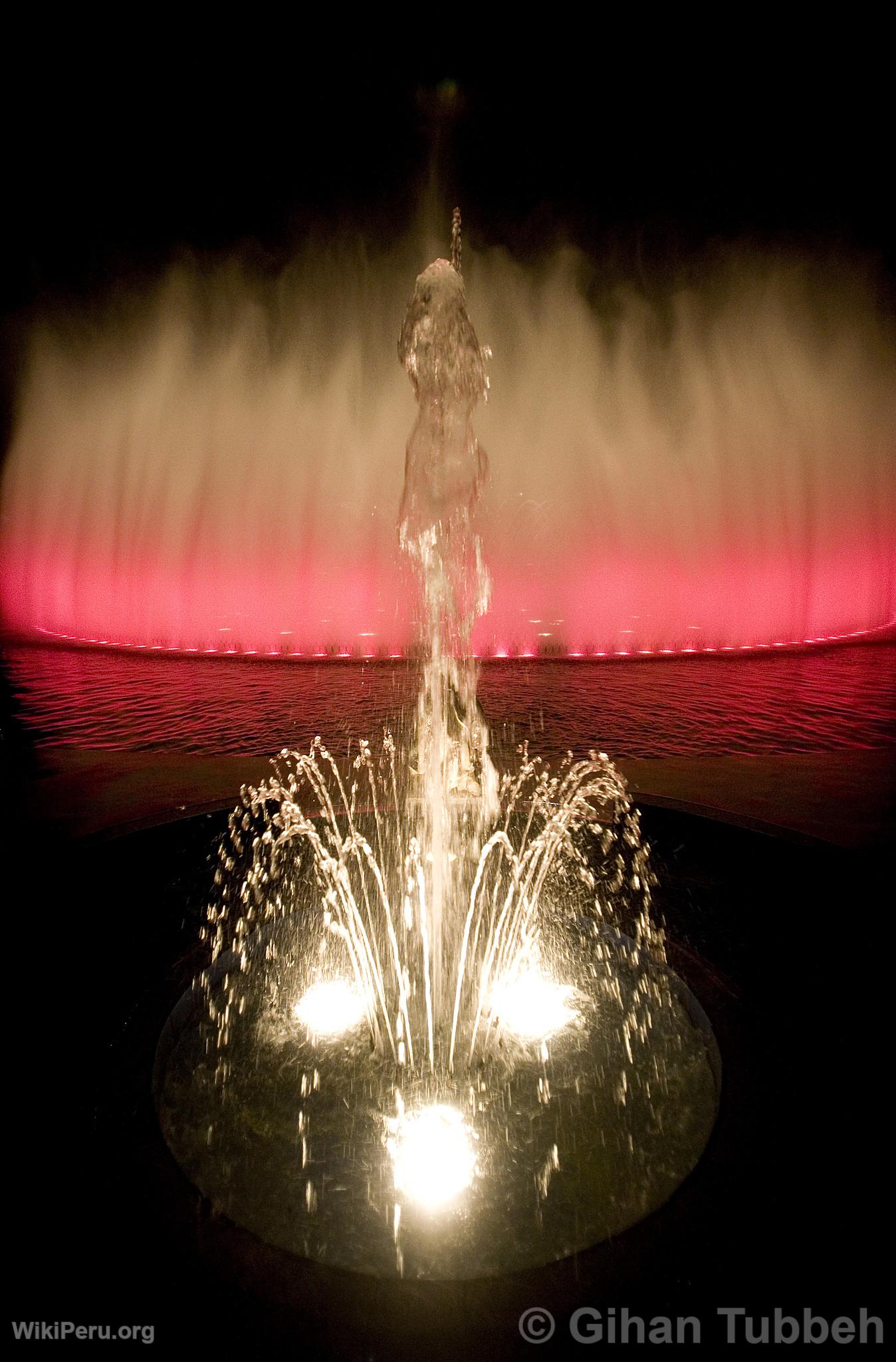 Parque de La Reserva en Lima