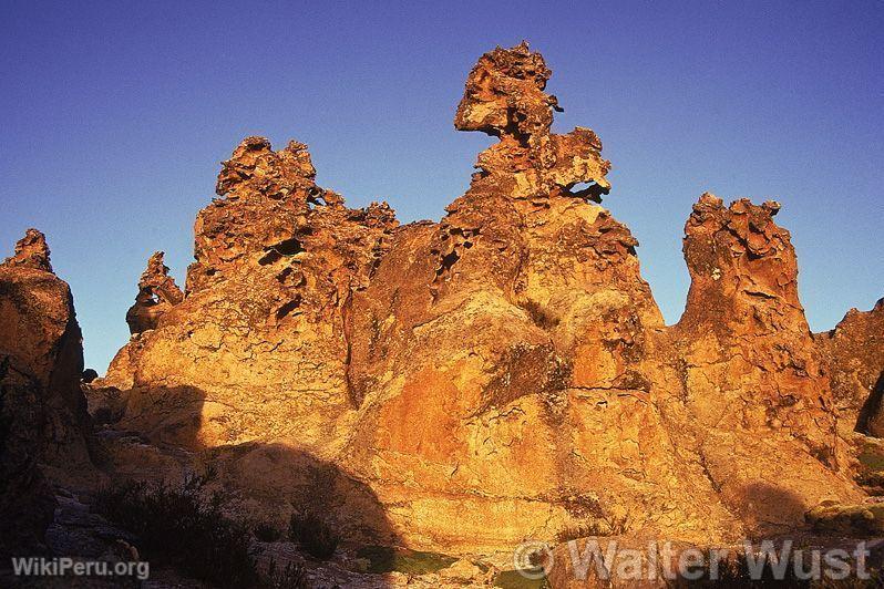 Bosque de piedras de Huayllay