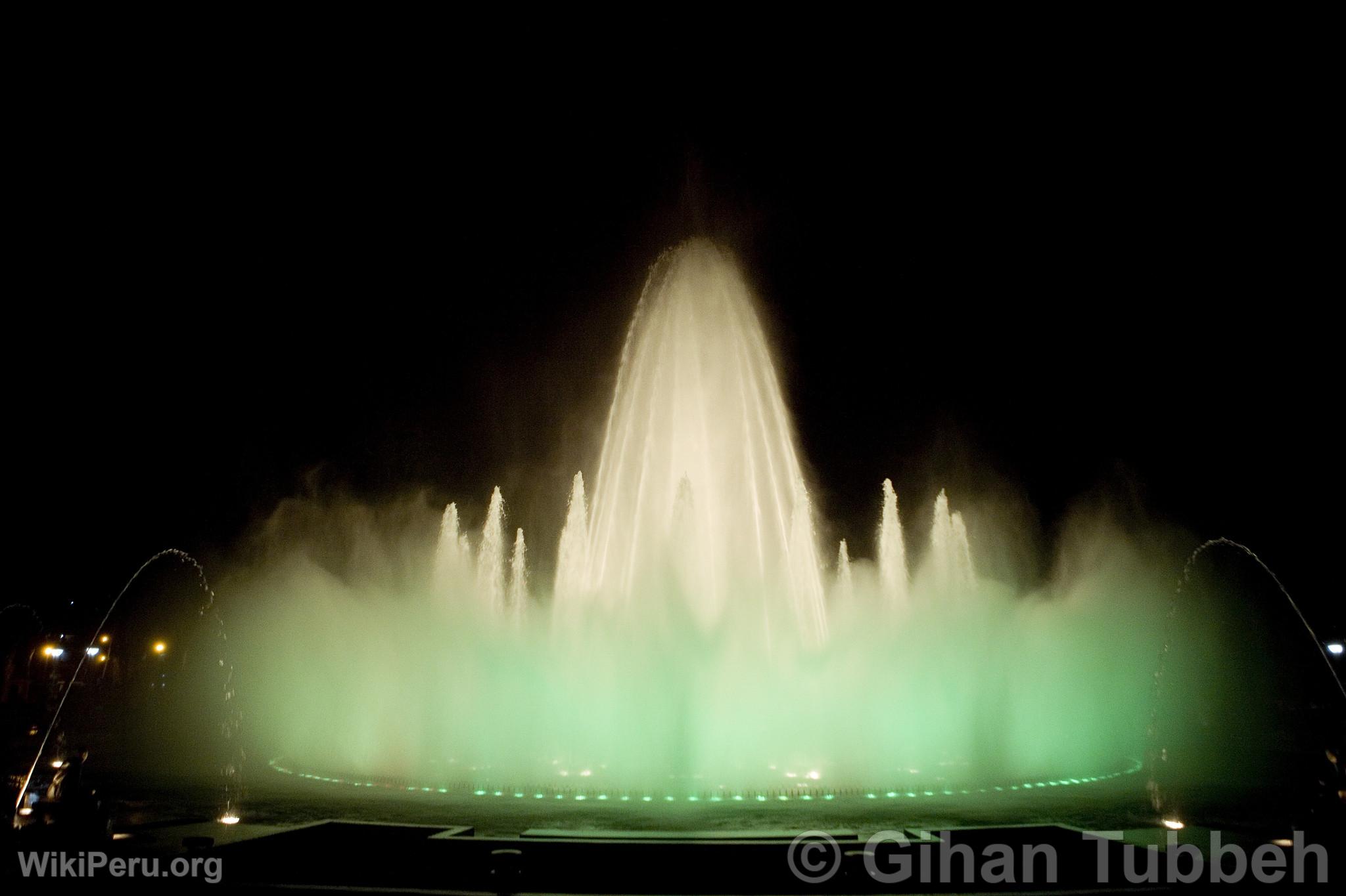 Parque de La Reserva en Lima