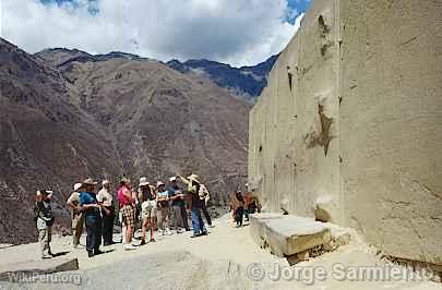 Templo del sol, Ollantaytambo