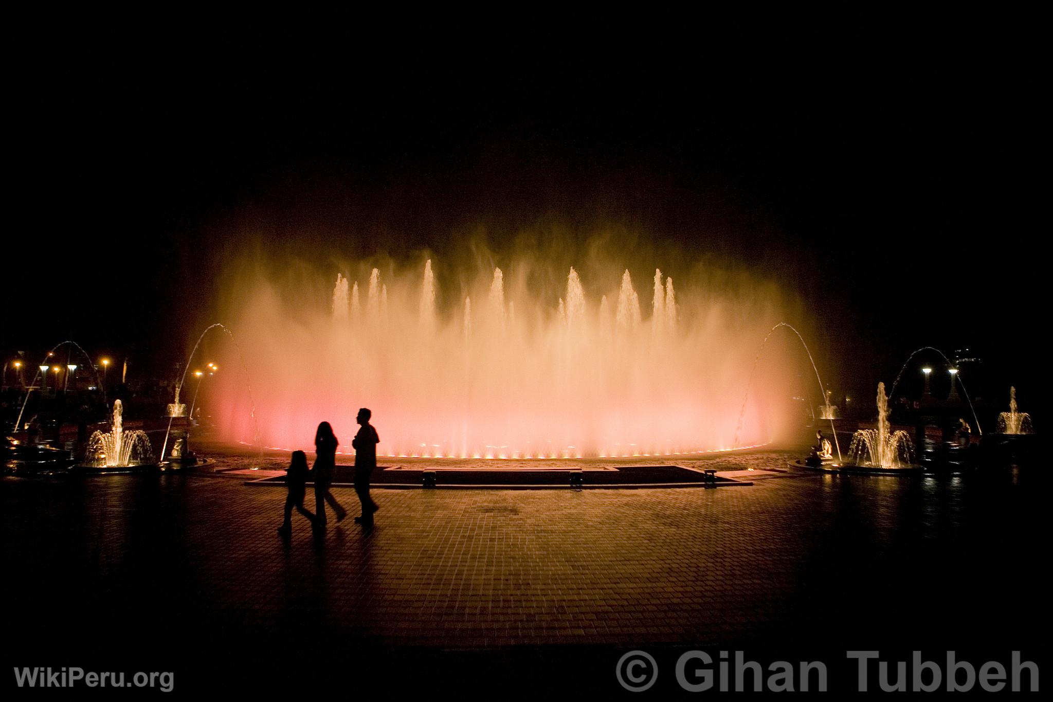 Parque de La Reserva en Lima