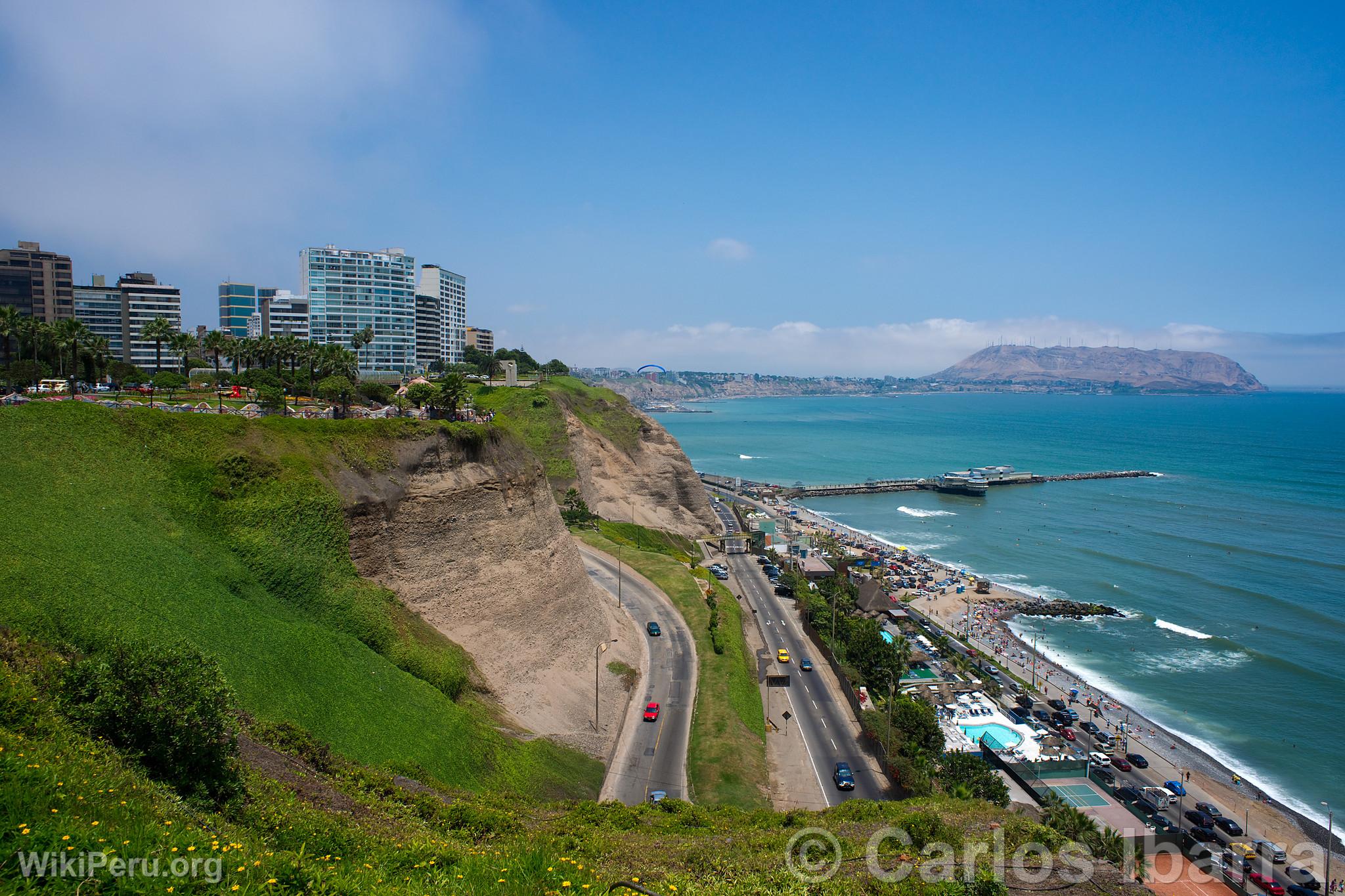 Costa Verde de Miraflores, Lima