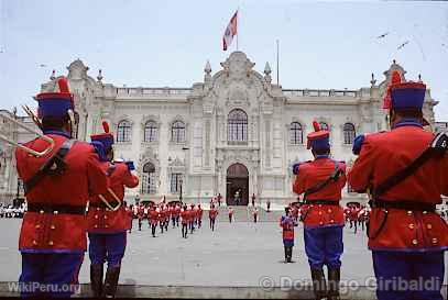 Palacio del Gobierno, Lima