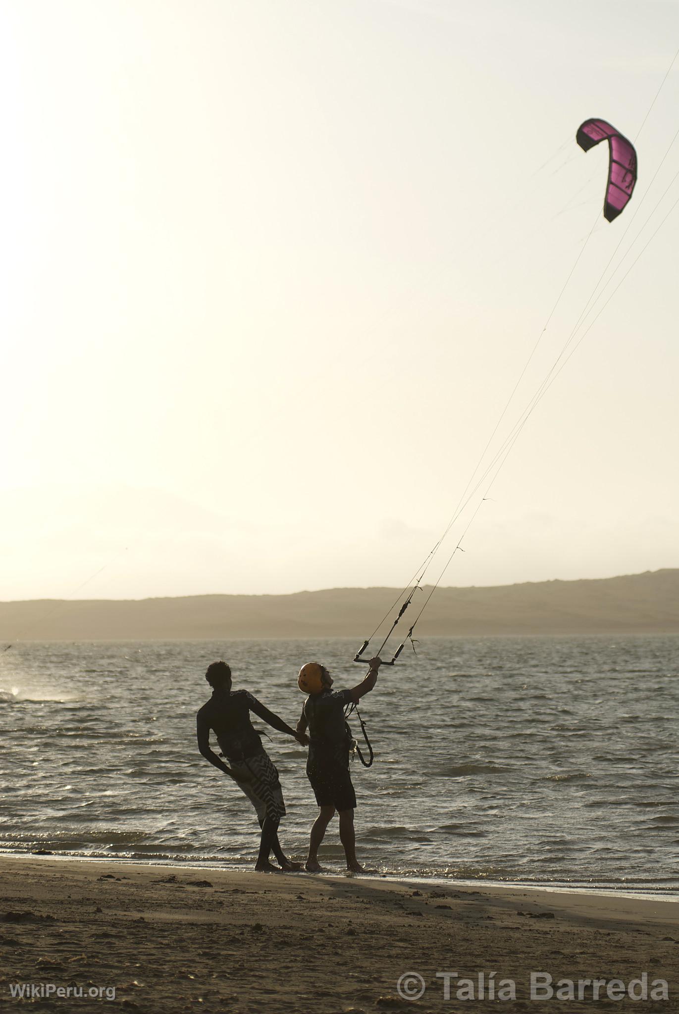 Kitesurf en Paracas