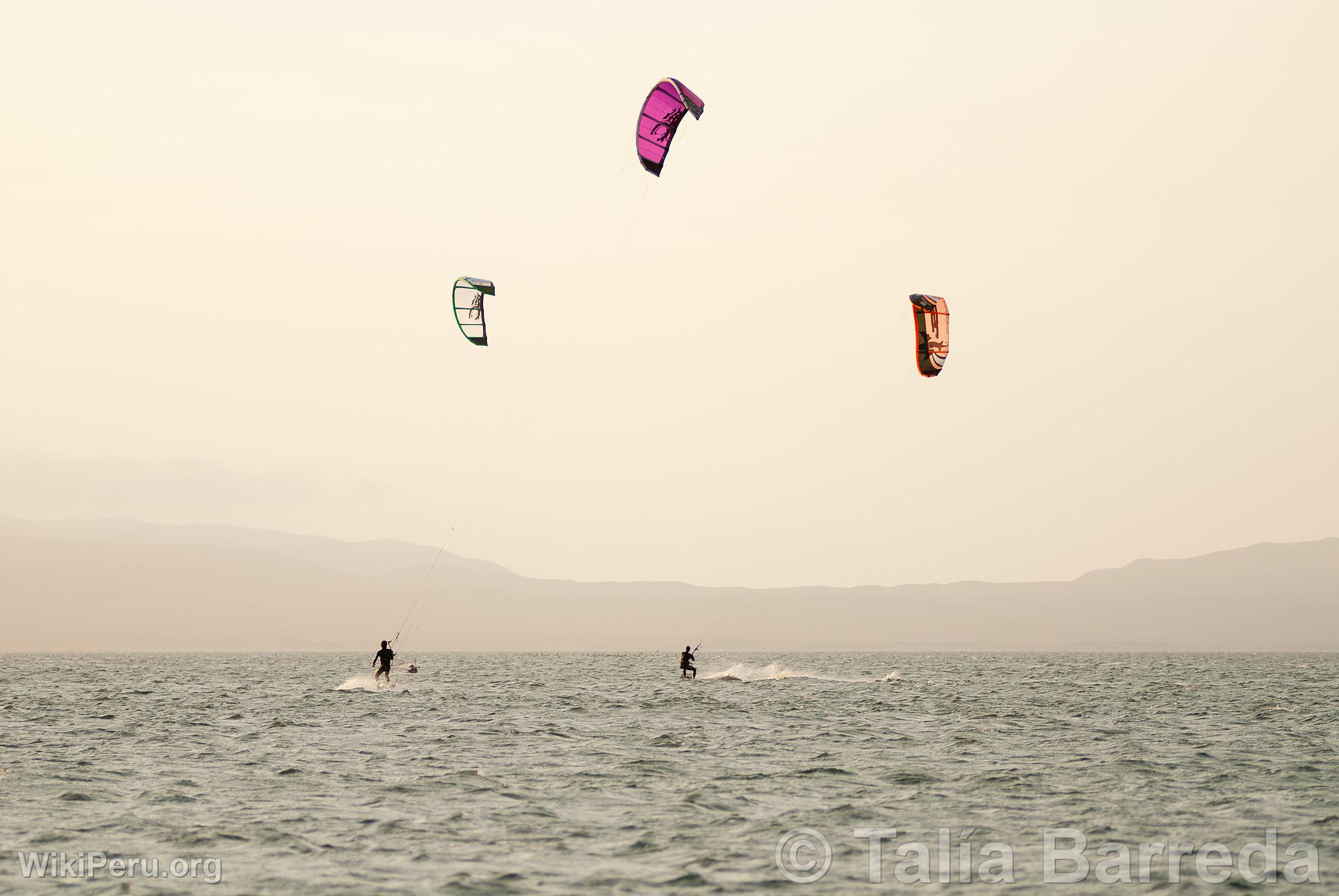 Kitesurf en Paracas