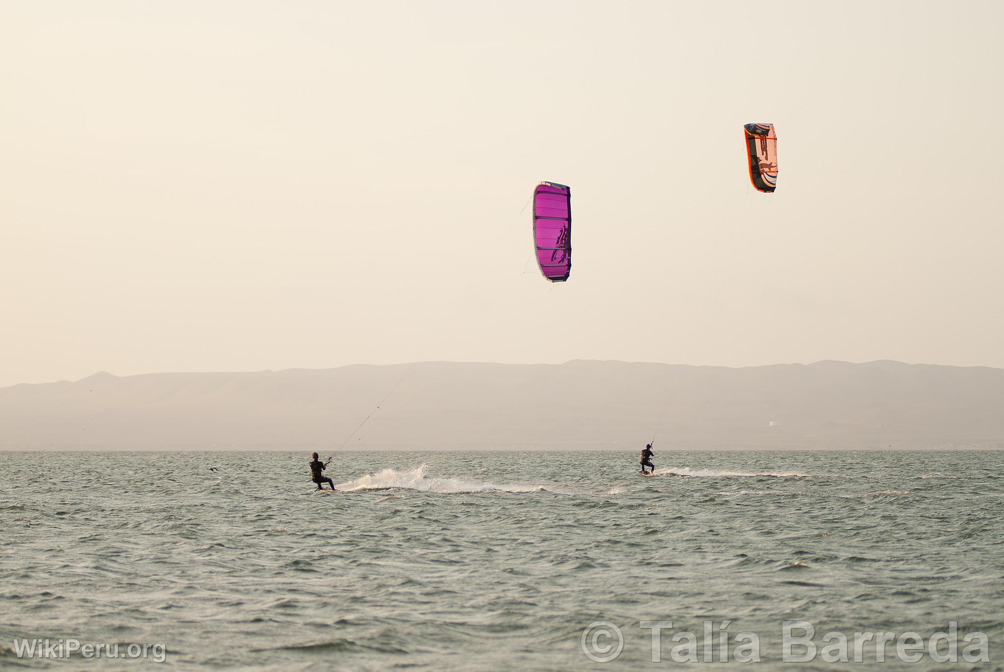 Kitesurf en Paracas