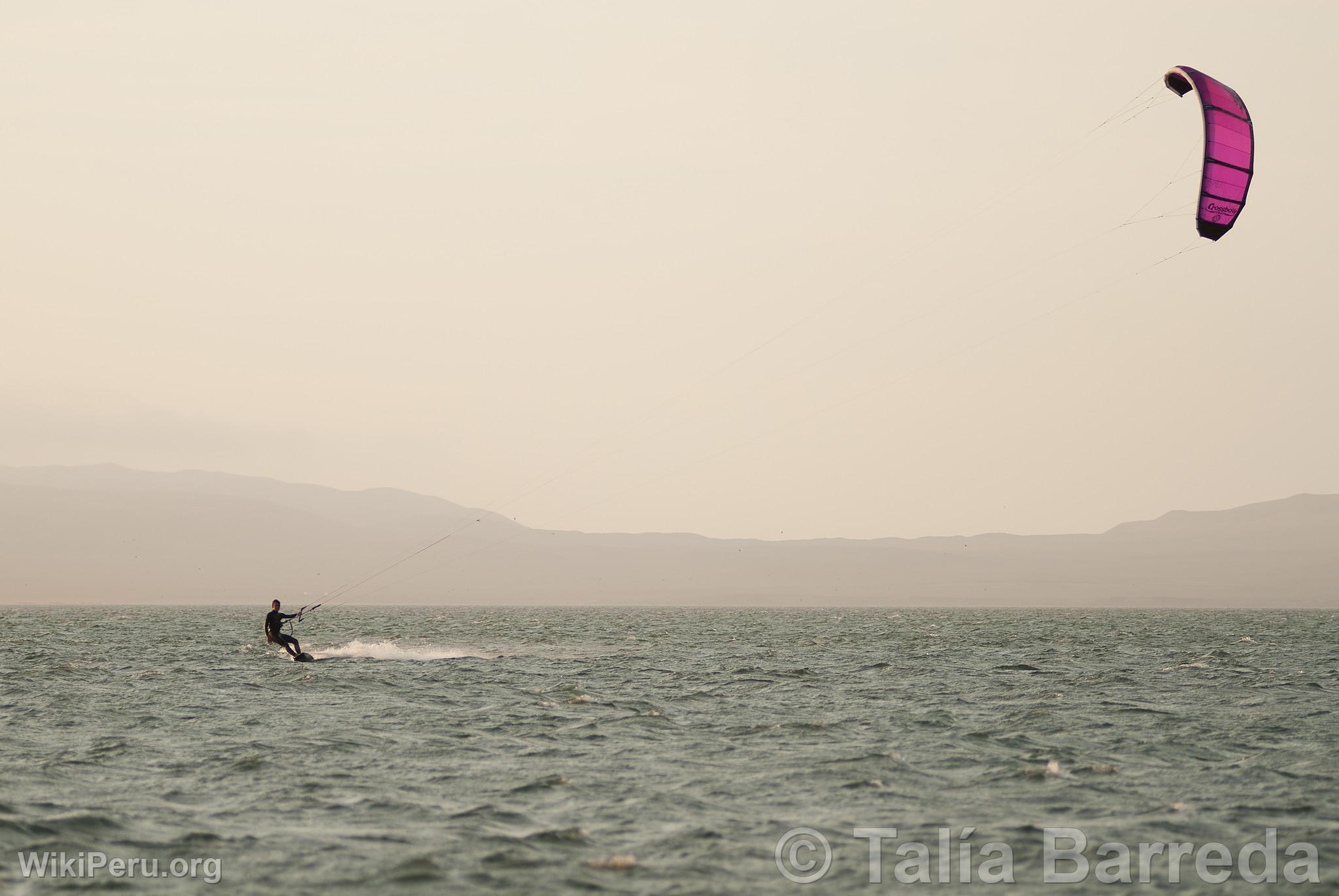 Kitesurf en Paracas