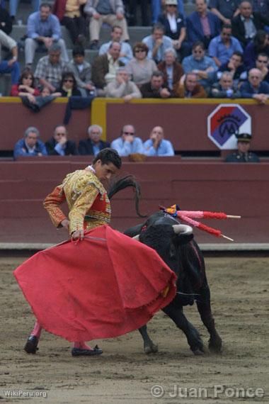 Corridas de toros en la Plaza de Acho, Lima