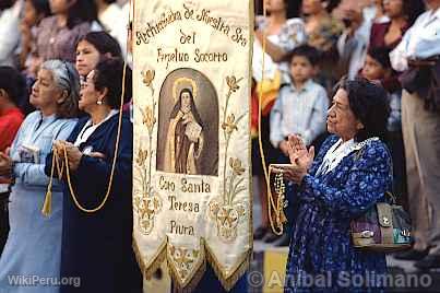 Procesin de Nuestra Seora del Perpetuo Socorro, Piura