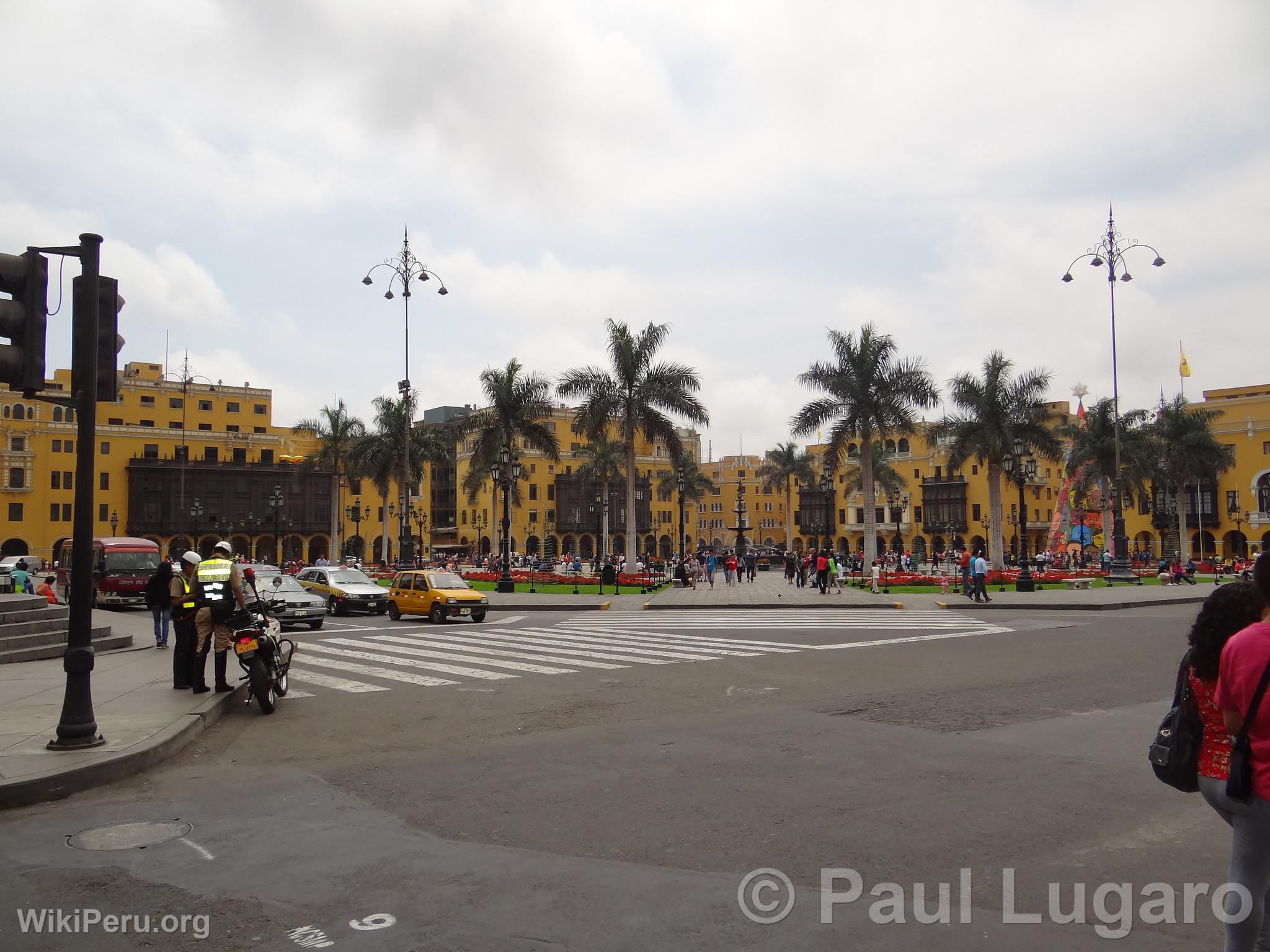 Plaza de Armas, Lima