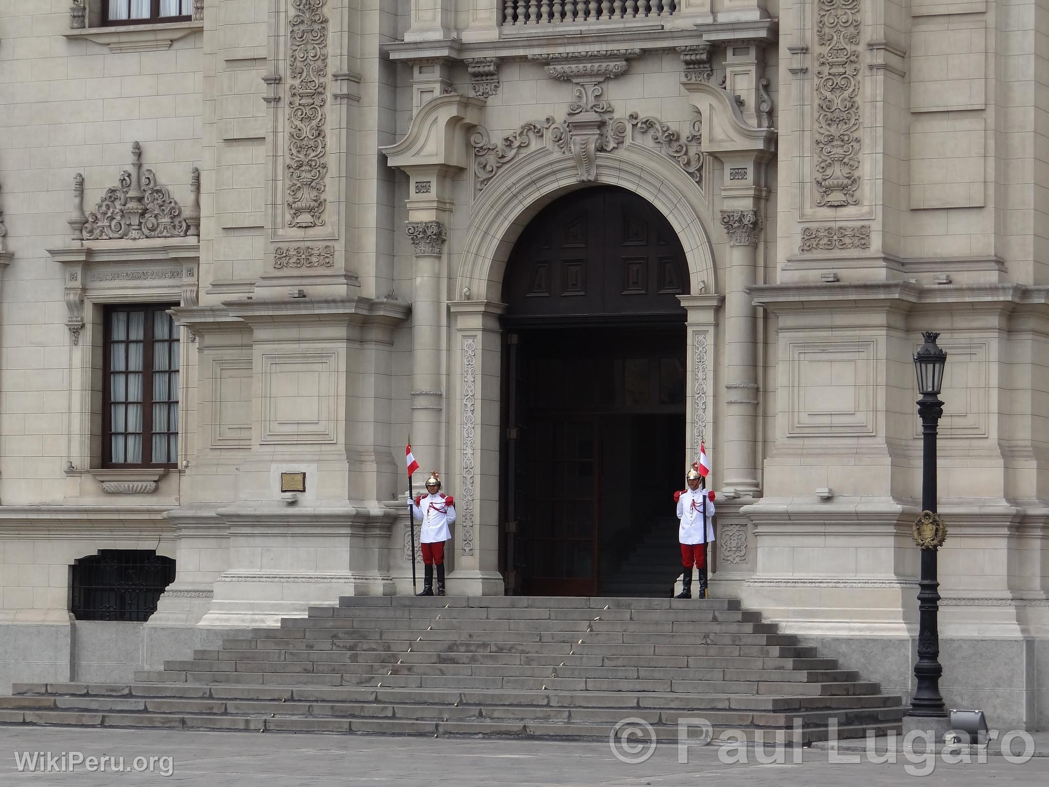 Palacio del Gobierno, Lima