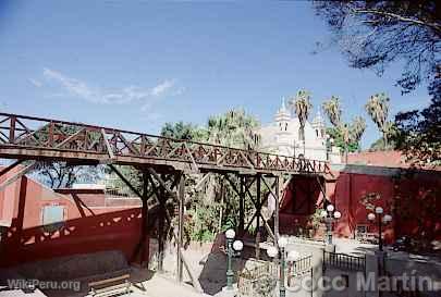 Puente de los Suspiros en Barranco, Lima