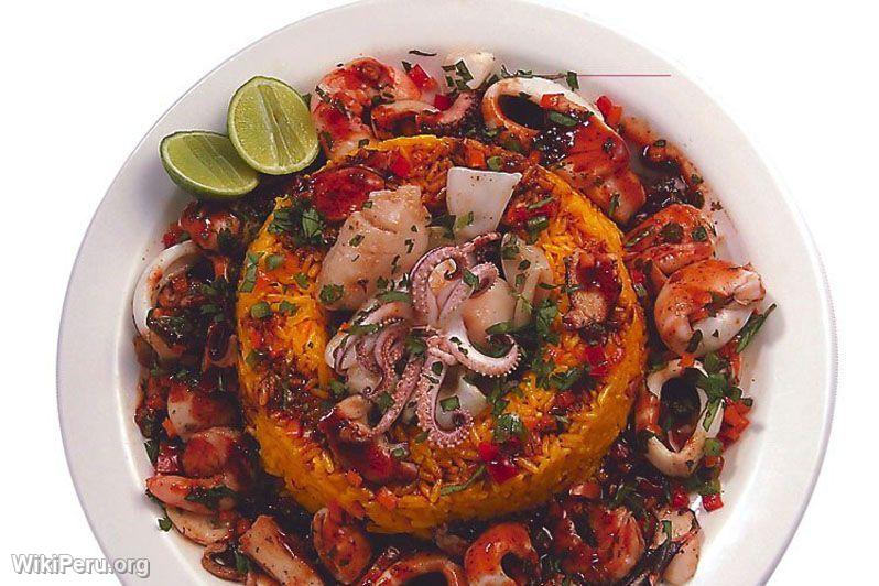 Arroz con mariscos