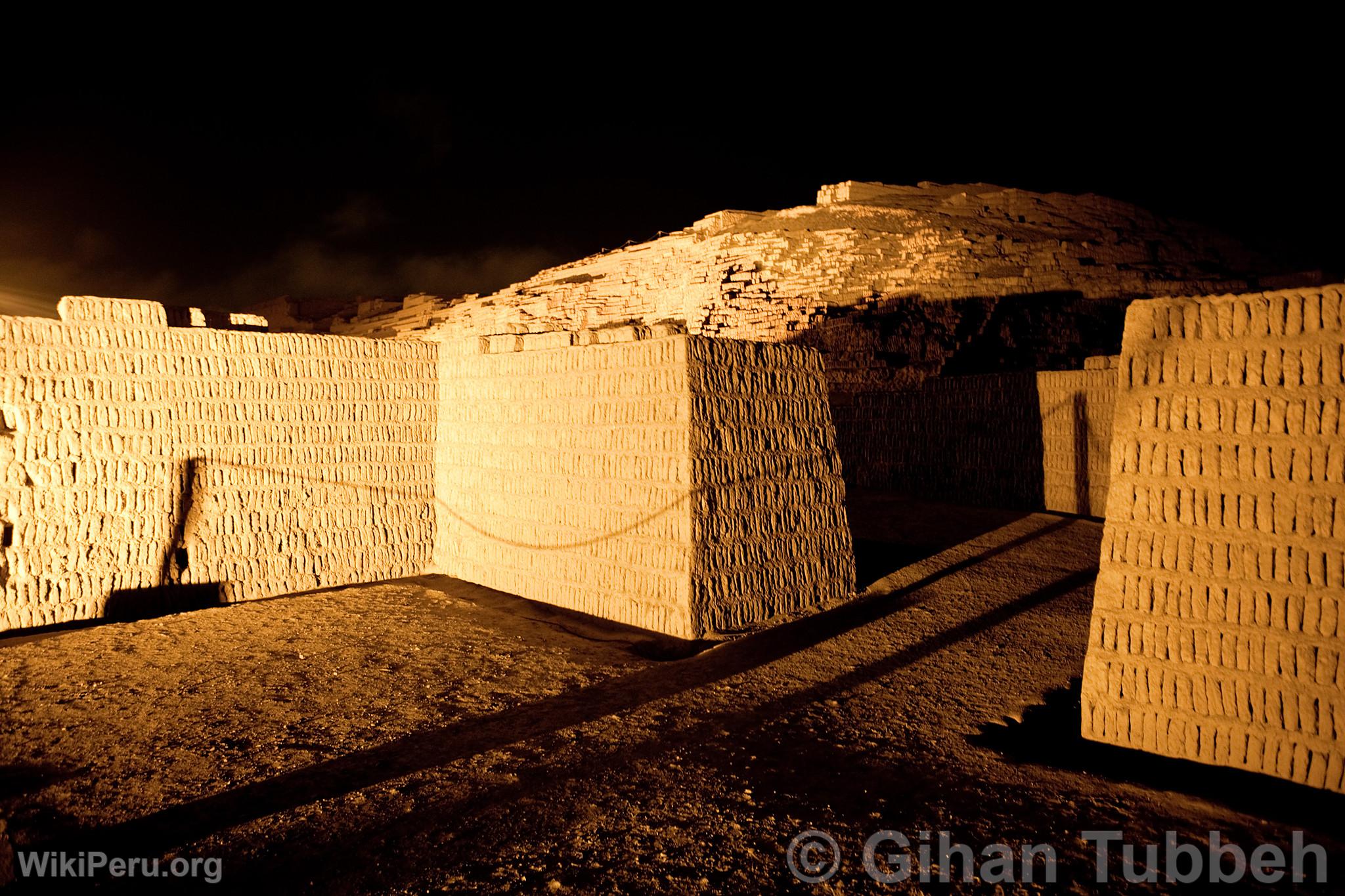 Huaca Pucllana en Miraflores, Lima