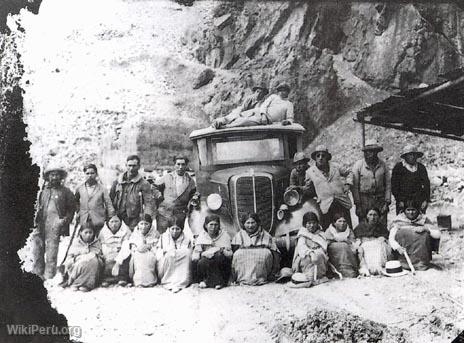 Trabajo en la mina, Yauli