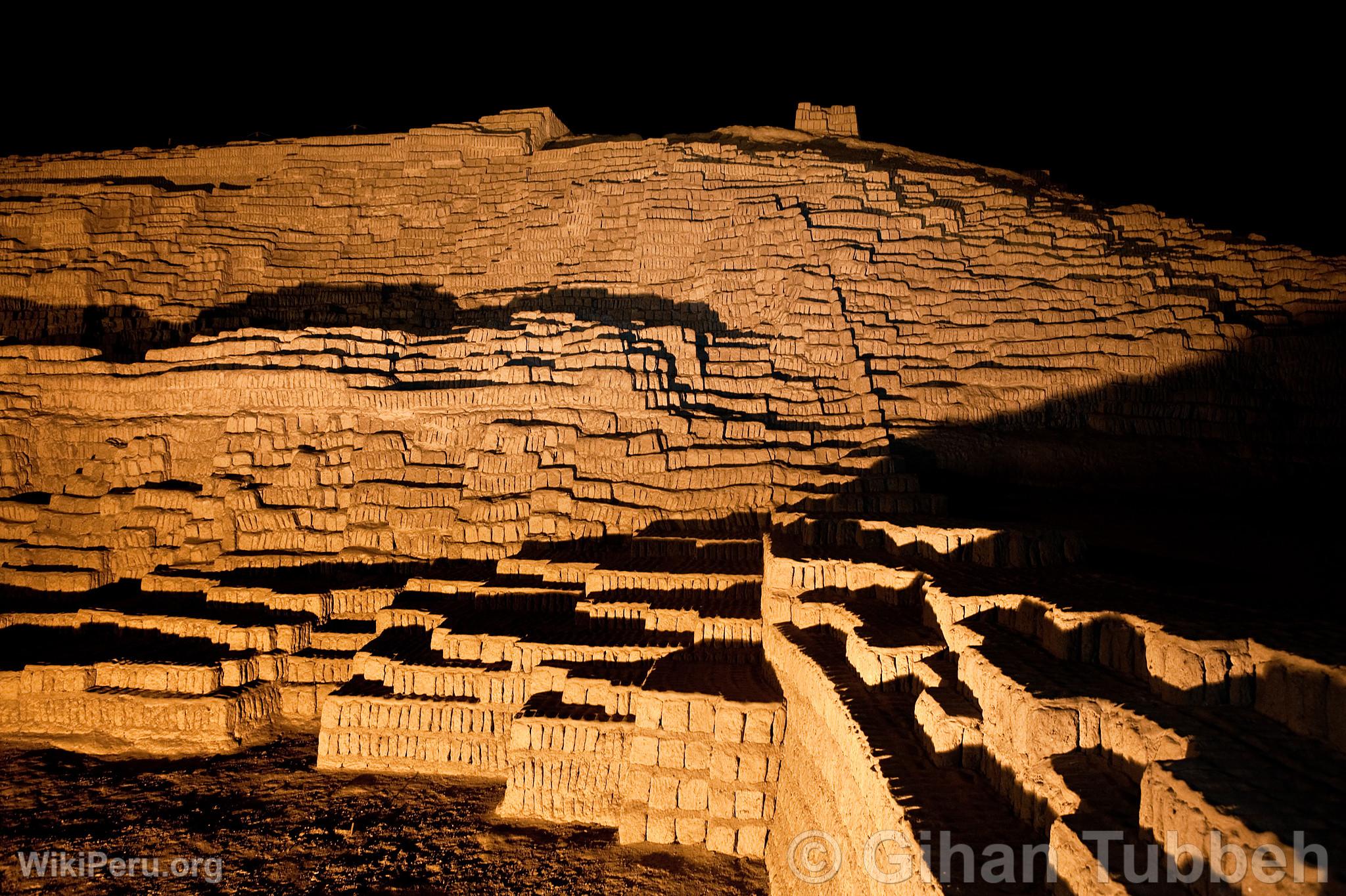 Huaca Pucllana en Miraflores, Lima