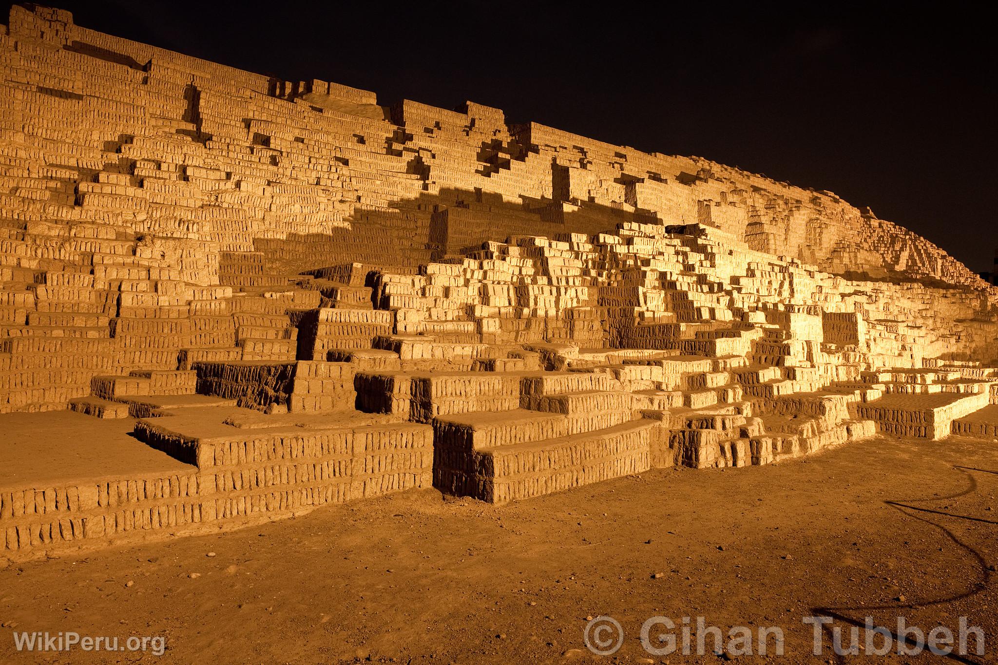 Huaca Pucllana en Miraflores, Lima