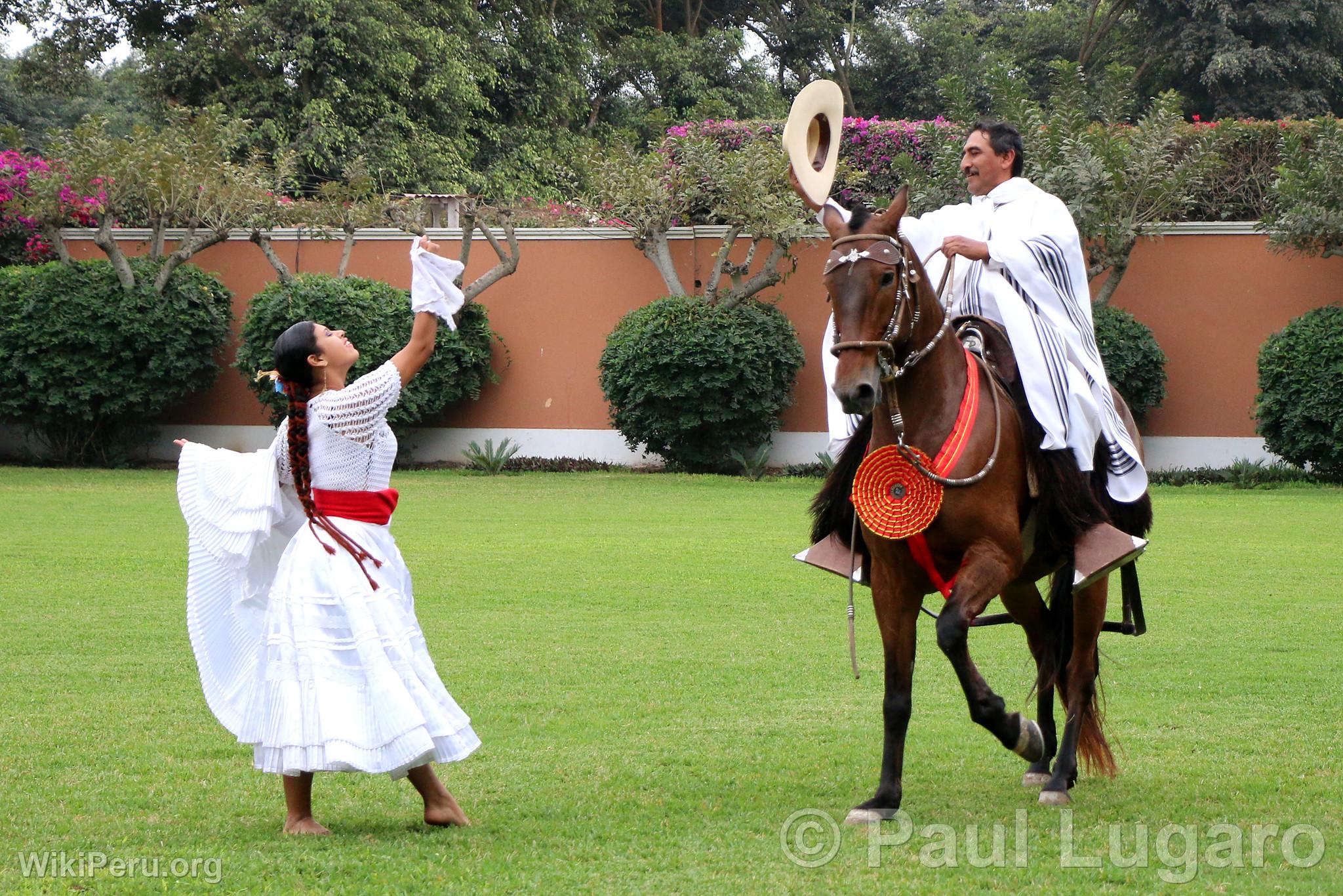 La Marinera y el caballo de paso