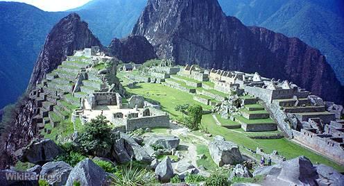 Vista general, Machu Picchu