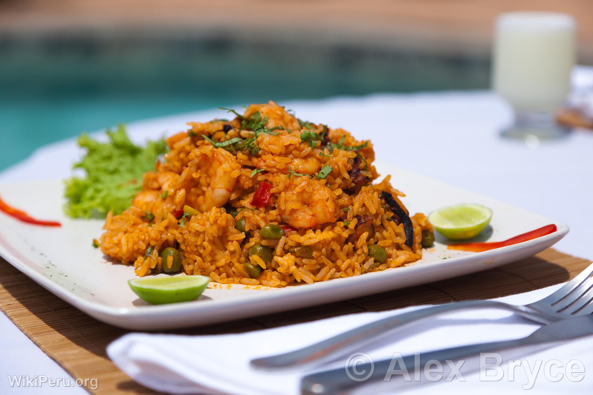 Arroz con mariscos