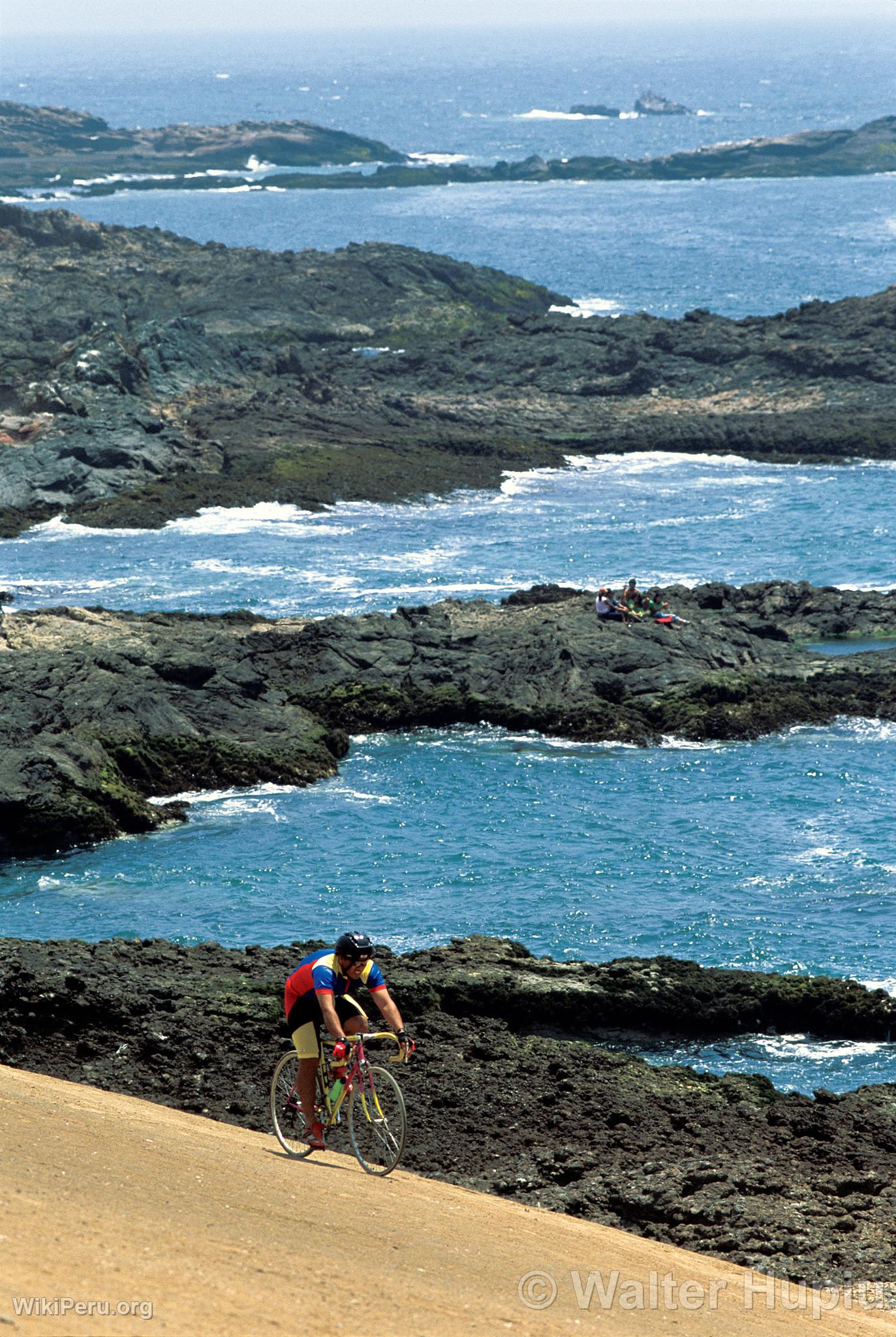 Ciclismo en Playa Tuquillo, Huarmey