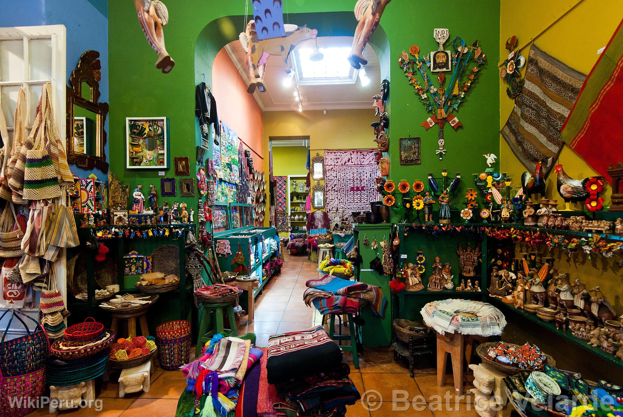 Tienda de artesanas