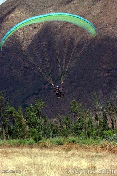 Parapente, Valle del ro Santa