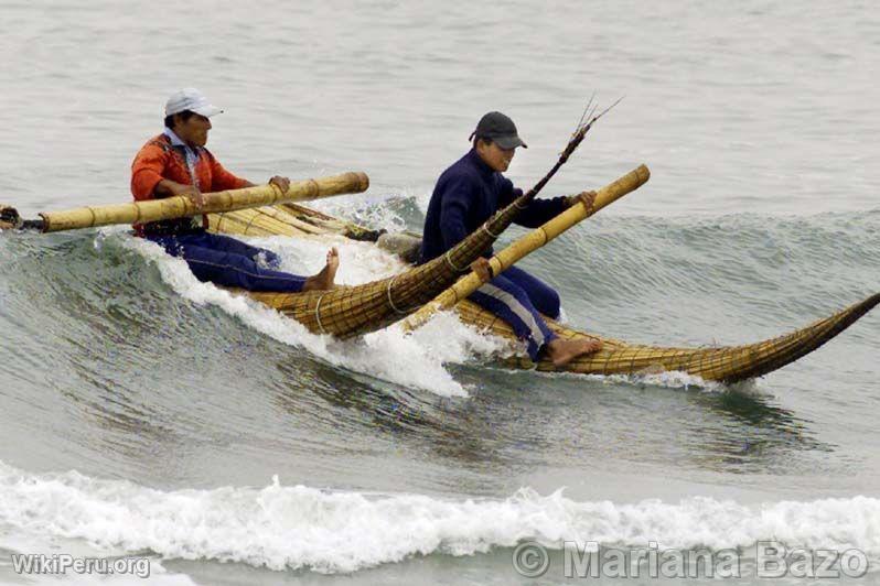 Caballitos de totora, Huanchaco