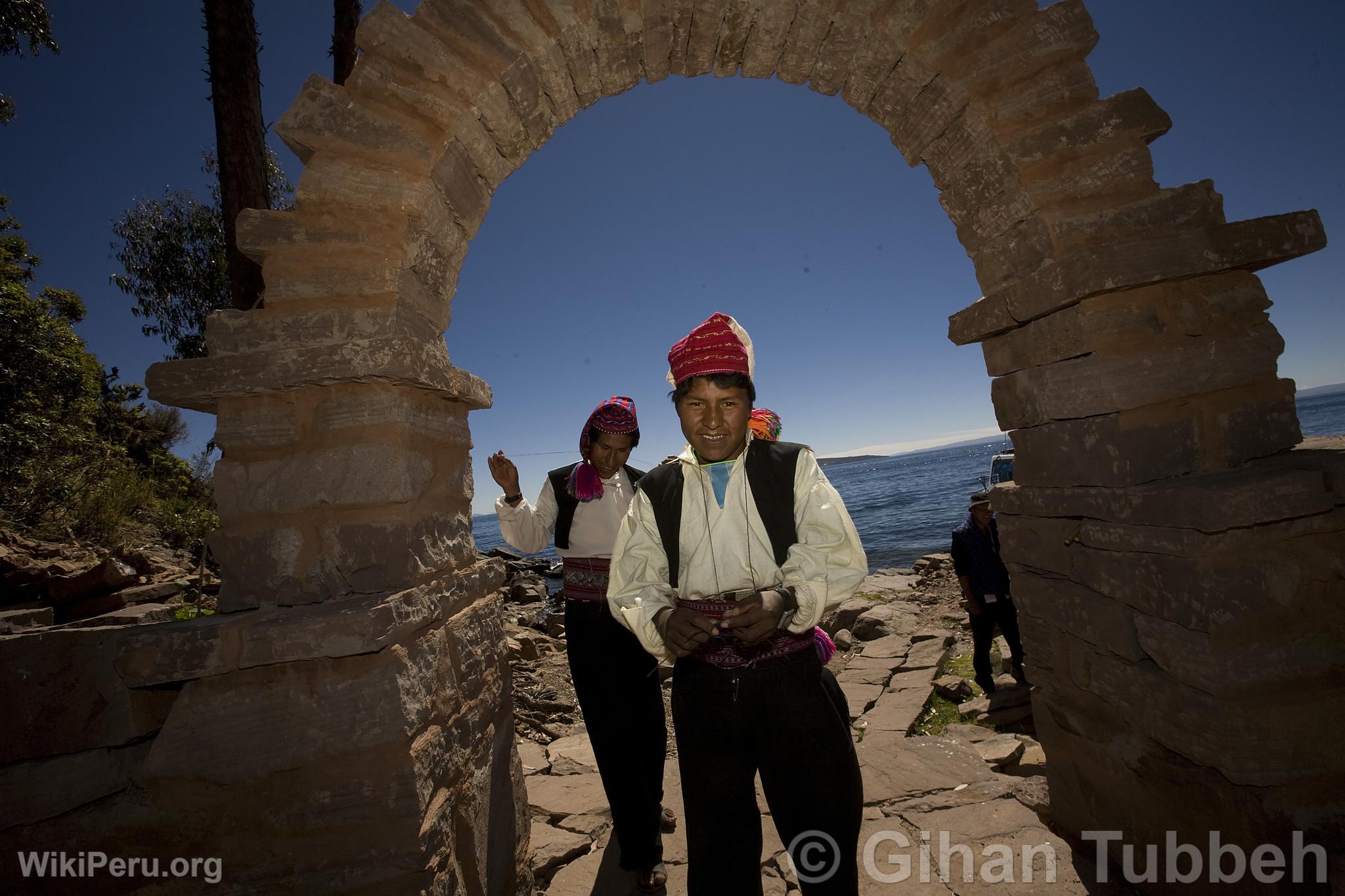 Artesanos de Taquile