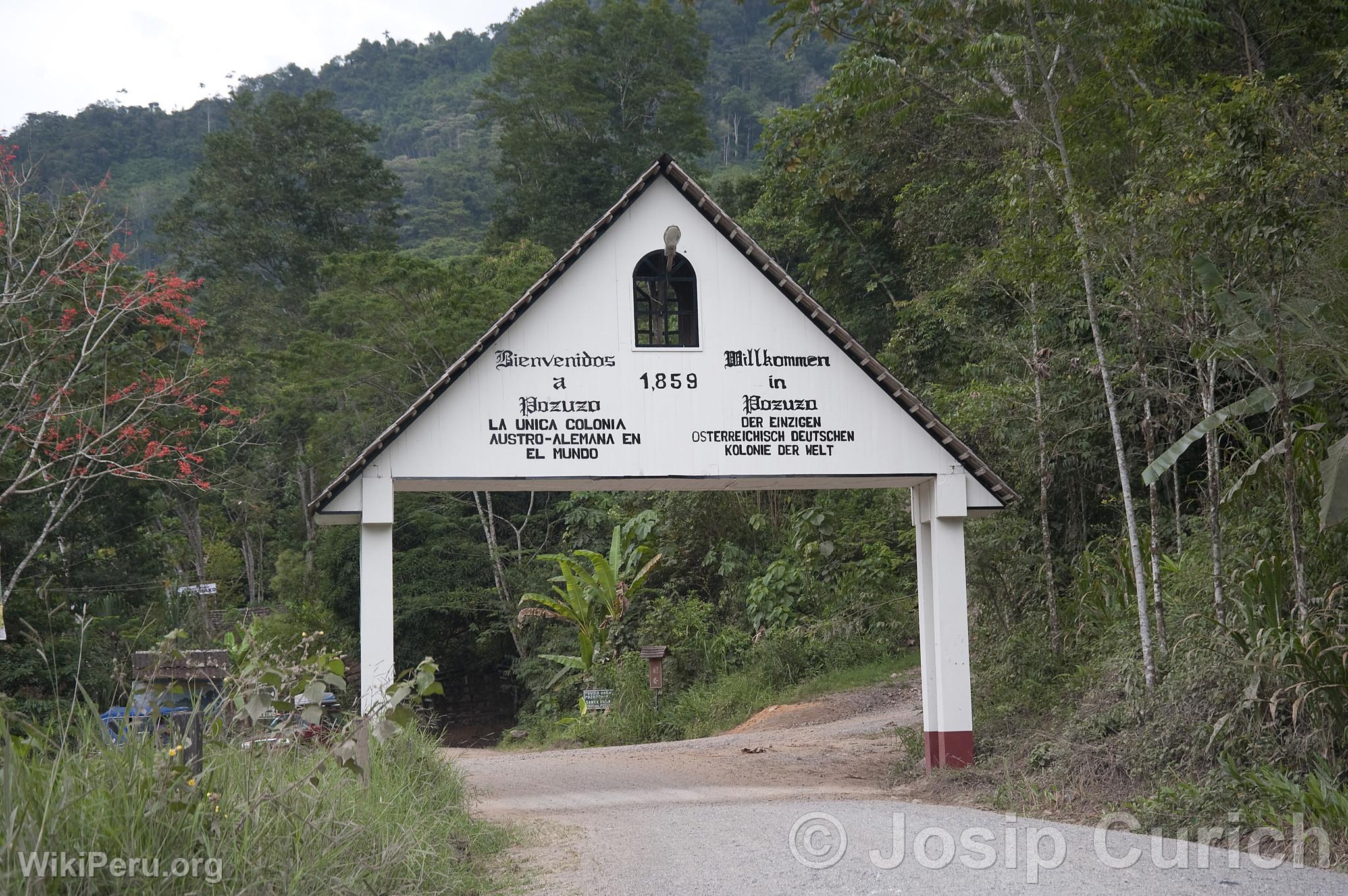 Entrada a Pozuzo