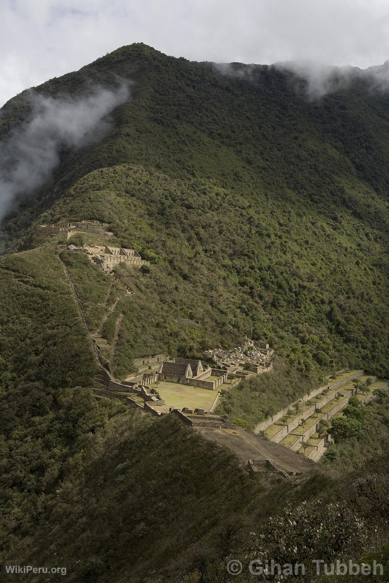 Centro arqueolgico de Choquequirao