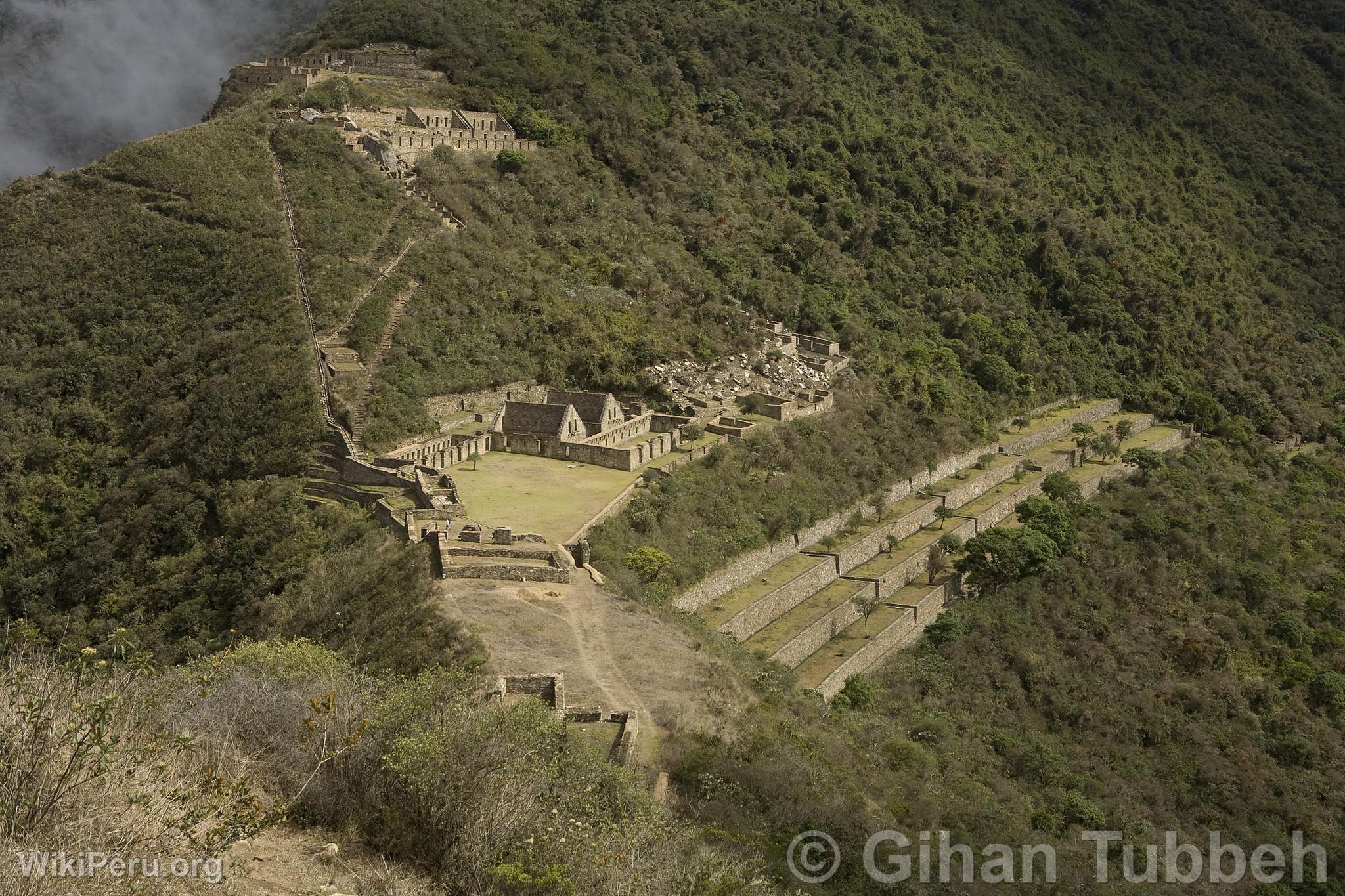 Centro arqueolgico de Choquequirao