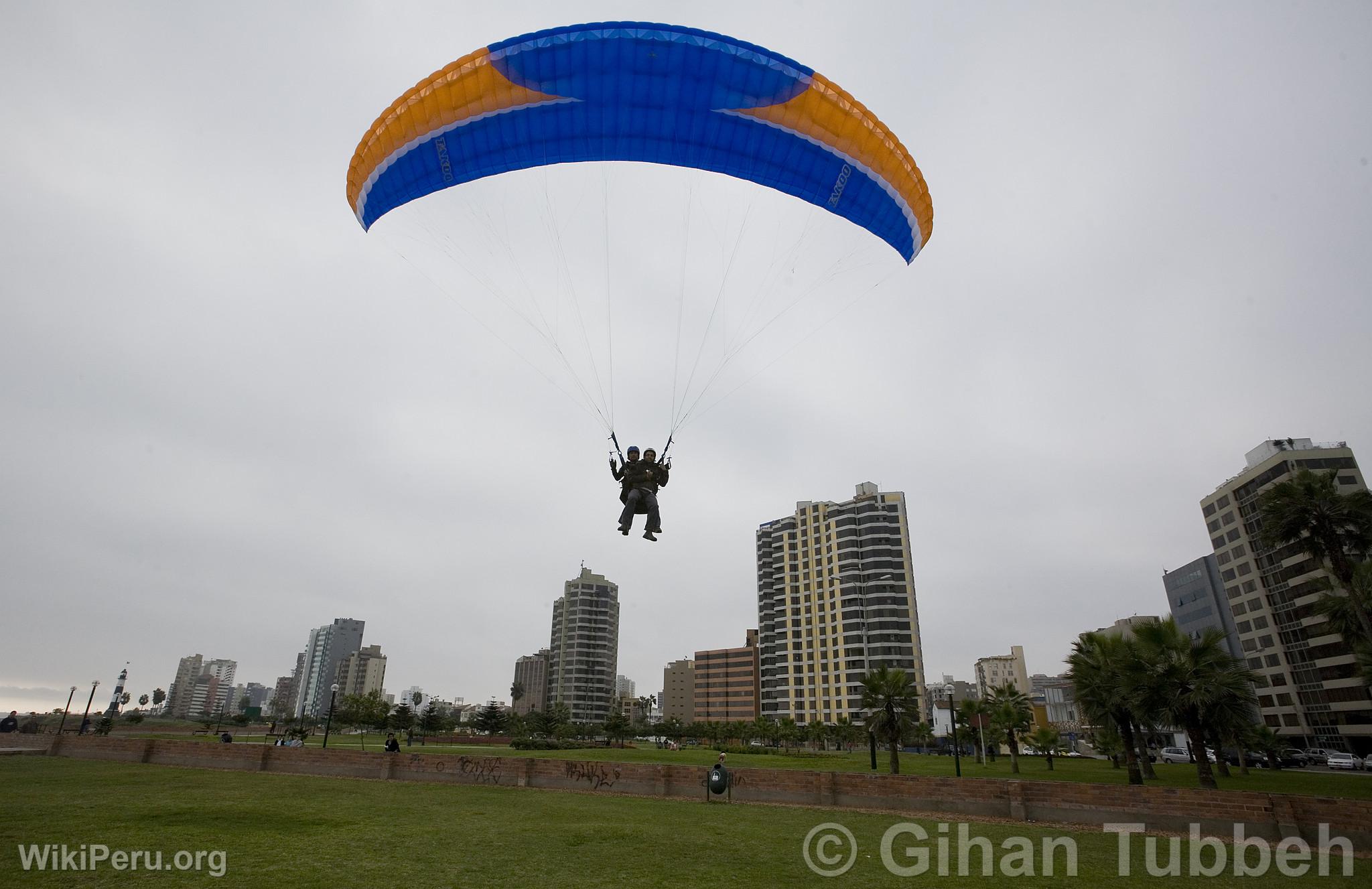 Parapente en Lima