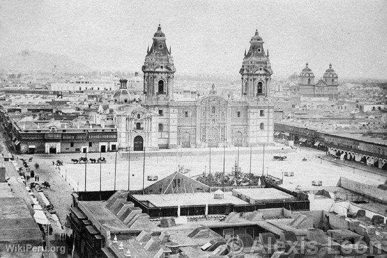 Plaza Mayor de Lima (1868)