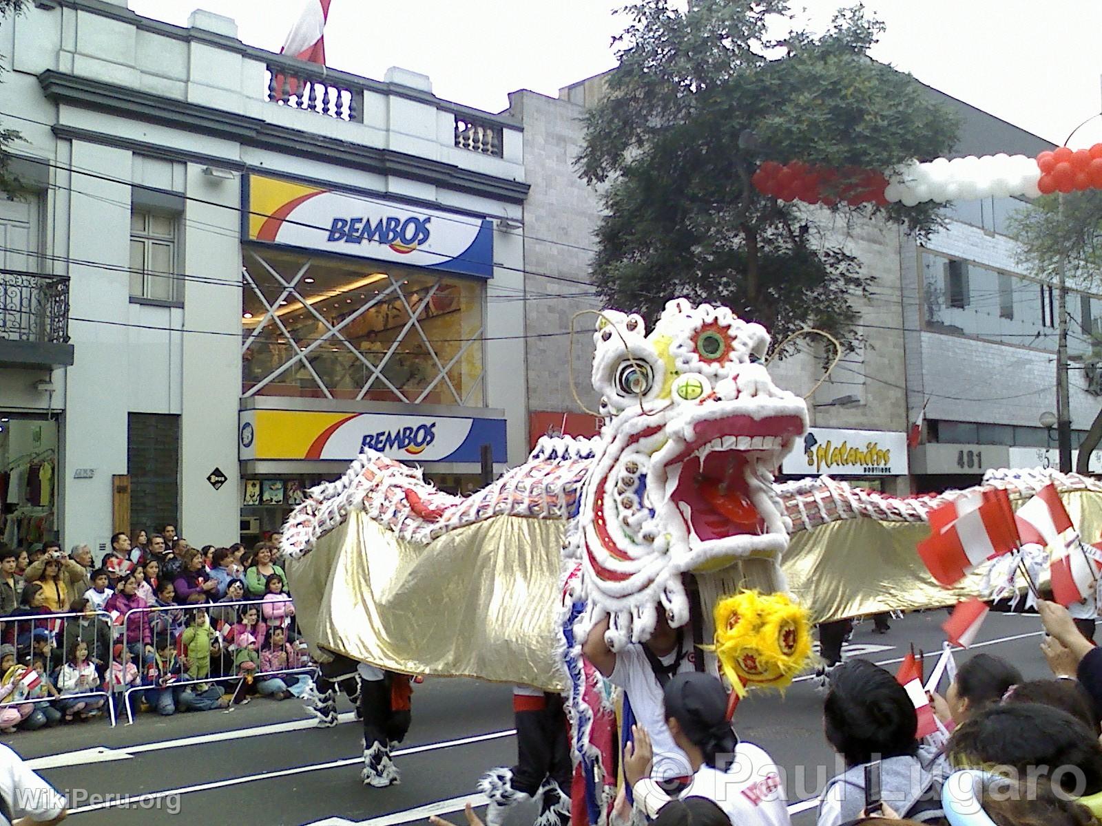 Desfile Wong, Lima