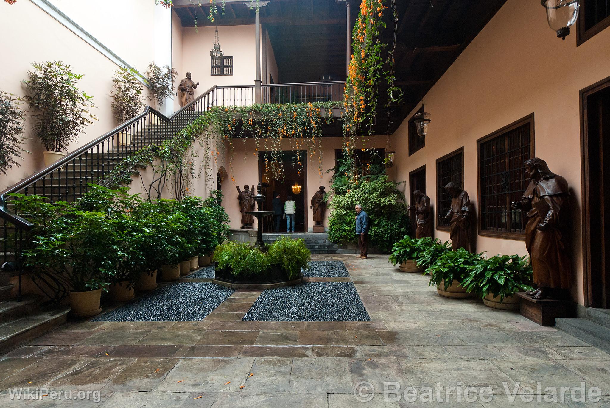 Interior de la Casa de Goyeneche