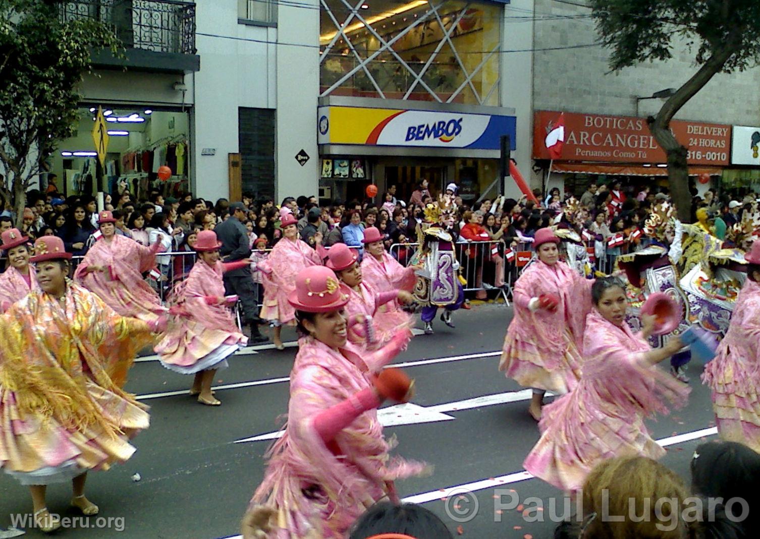 Desfile Wong, Lima