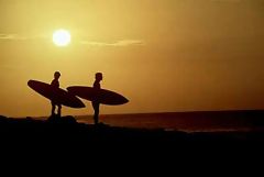 Tablistas en Huanchaco