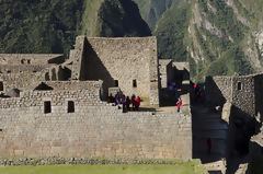 Turistas en Machu Picchu