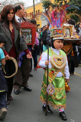 Procesin de la Vrgen del Carmen, Lima