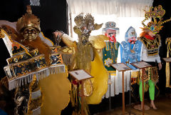 Exhibicin de trajes tpicos