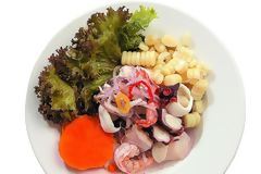 Cebiche de mariscos